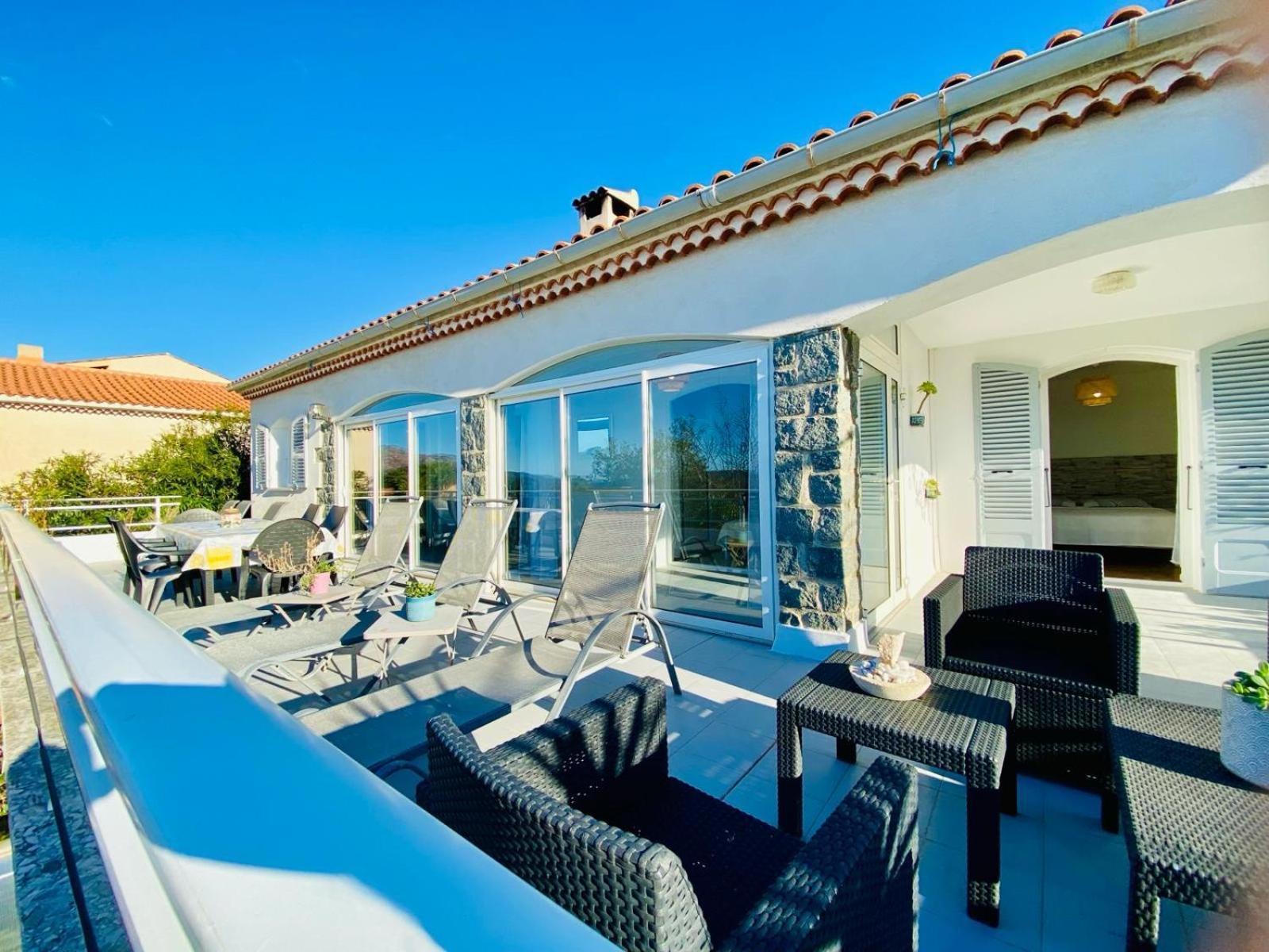 Villa Montalbo Vue Mer De 2 A 10 Personnes Cargèse Exteriör bild