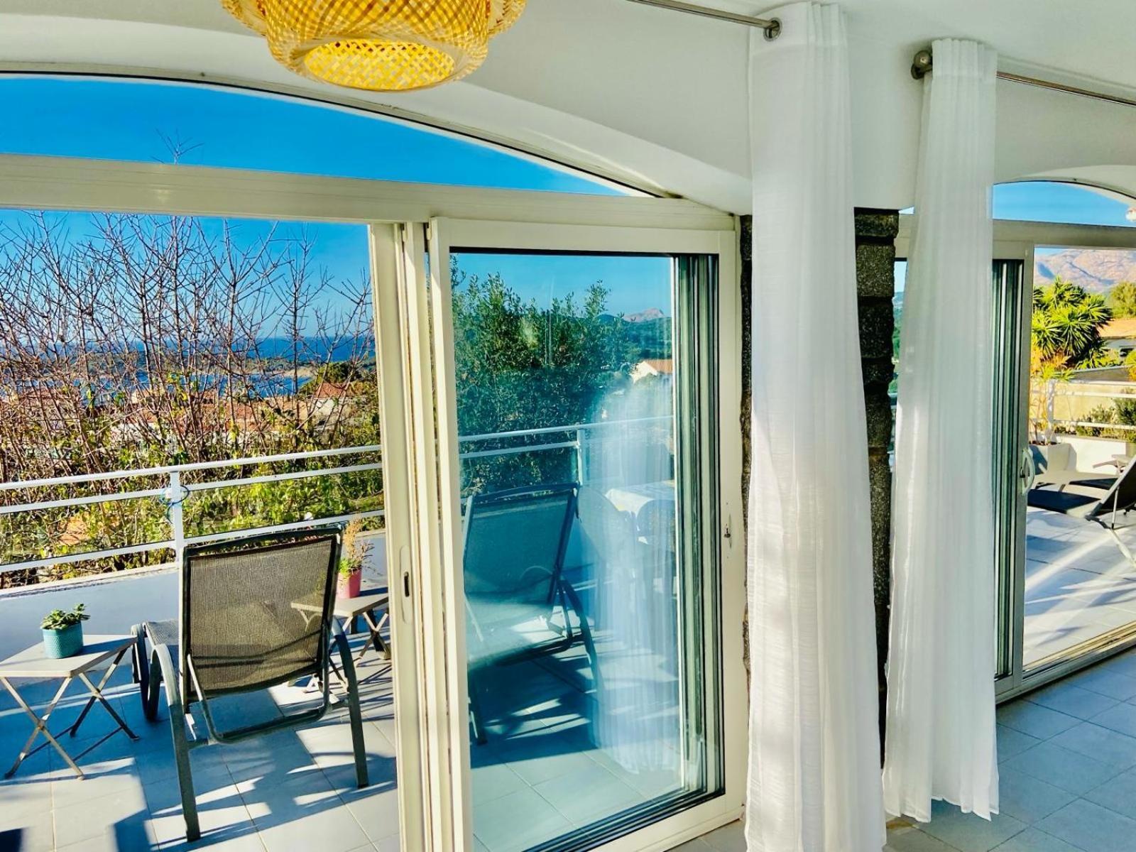 Villa Montalbo Vue Mer De 2 A 10 Personnes Cargèse Exteriör bild